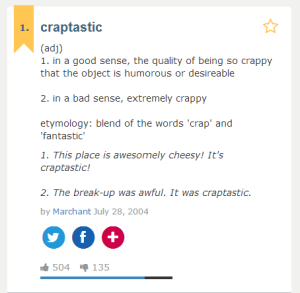 Have a craptastic day!